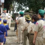 新井宿義民六人衆三百四十年報恩感謝祭 奉仕(CS, 2016/4/10) カブ活動報告