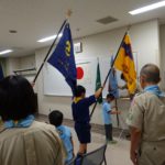 H29年度入隊上進式(2016/10/1) 団